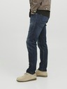 Jack & Jones Tmavomodré pánske džínsy rovného strihu Jack & Jones Mike