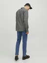 Jack & Jones Modré pánske džínsy úzkeho strihu Jack & Jones Clark