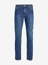 Jack & Jones Modré pánske džínsy úzkeho strihu Jack & Jones Clark