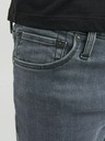 Jack & Jones Tmavomodré pánske džínsy úzkeho strihu Jack & Jones Glenn