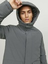 Jack & Jones Tmavosivá pánska zimná bunda Jack & Jones Tate