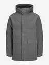 Jack & Jones Tmavosivá pánska zimná bunda Jack & Jones Tate
