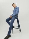 Jack & Jones Tmavomodré pánske slim fit džínsy Jack & Jones Clark