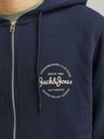 Jack & Jones Tmavomodrá pánska mikina Jack & Jones Forest s kapucňou na zips