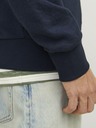 Jack & Jones Tmavomodrá pánska mikina Jack & Jones Forest s kapucňou na zips