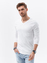 Ombre Clothing Pánske tričko s dlhým rukávom bez potlače - mix 2 kusov v balení V2 Z41 basic
