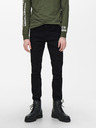 ONLY & SONS Čierne slim fit džínsy ONLY & SONS Loom