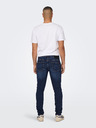 ONLY & SONS Tmavomodré pánske džínsy slim fit strihu ONLY & SONS Loom