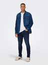 ONLY & SONS Tmavomodré pánske džínsy slim fit strihu ONLY & SONS Loom