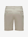 ONLY & SONS Béžové pánske šortky ONLY & SONS Peter