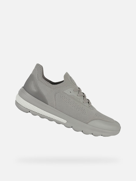 Geox Sivé pánske tenisky Geox Spherica Actif