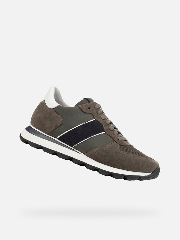 Geox Khaki pánske tenisky Geox Spherica Vseries