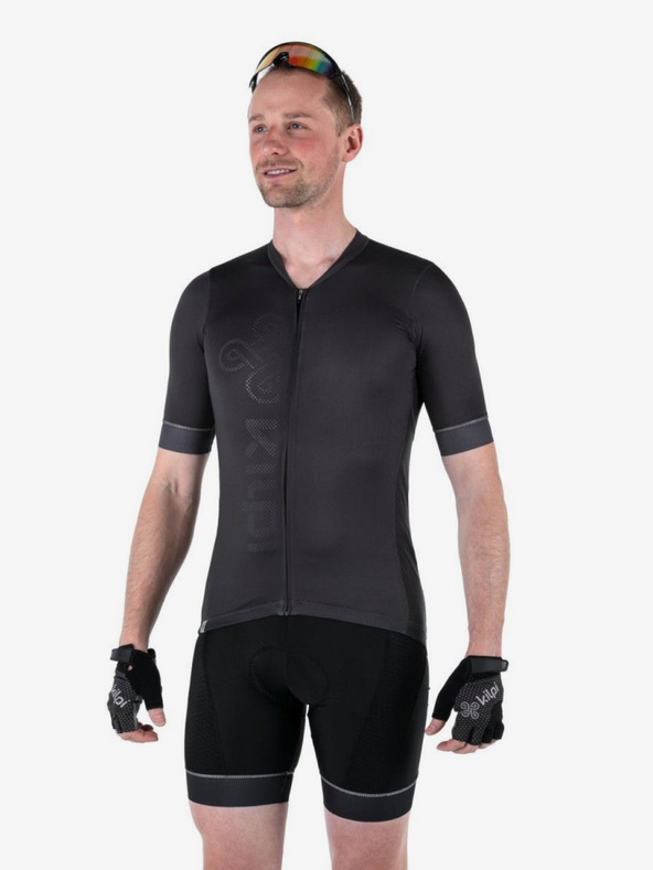 Kilpi Čierne pánske cyklistické šortky Kilpi PRESSURE