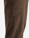 Ombre Clothing Khaki pánske cargo nohavice Ombre Oblečenie
