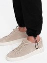 Ombre Clothing Čierne pánske cargo nohavice Ombre Oblečenie