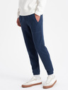 Ombre Clothing Tmavomodré pánske tepláky Ombre Clothing CARROT