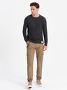 Ombre Clothing Hnedé pánske Cargo nohavice Ombre Oblečenie