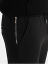 Ombre Clothing Čierne pánske tepláky Ombre Oblečenie