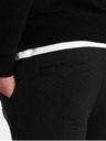 Ombre Clothing Čierne pánske tepláky Ombre Oblečenie