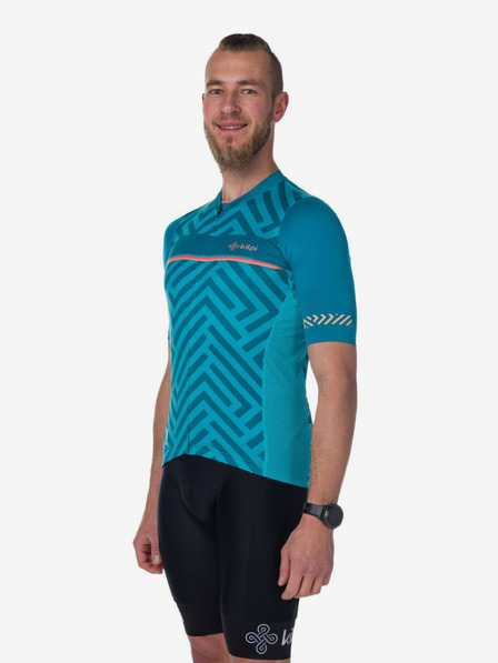 Kilpi Tyrkysový pánsky cyklistický dres Kilpi Tino-M