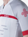 Kilpi Biely pánsky cyklistický dres Kilpi NERITO