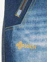 Kilpi Pánske softshellové lyžiarske nohavice Kilpi JEANSO-M Dark Blue