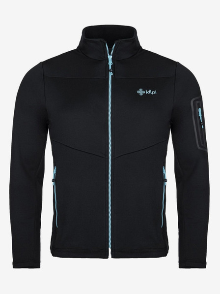 Kilpi Pánska funkčná mikina Kilpi TEAM FLEECE-M čierna