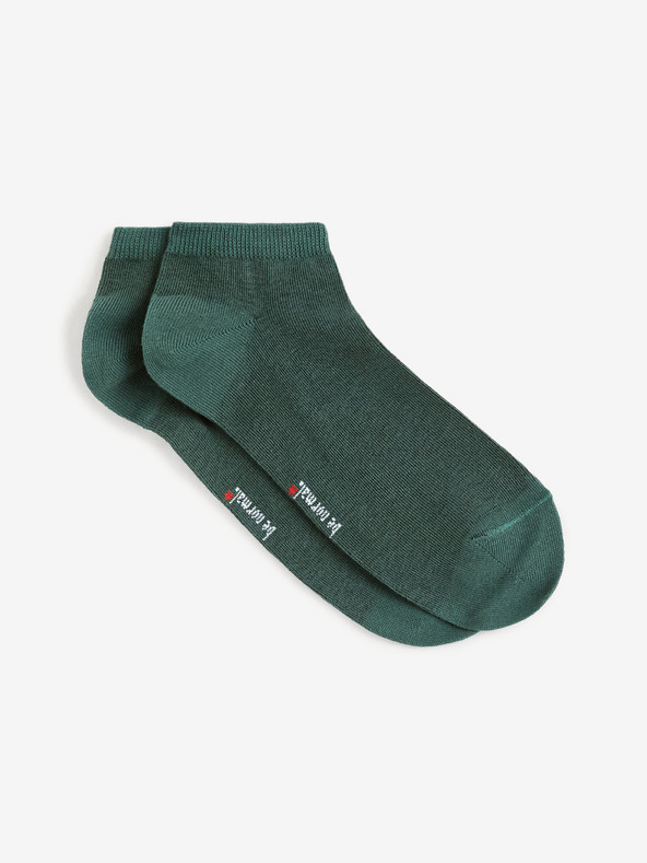 Celio Zelené pánske ponožky Celio Minfunky