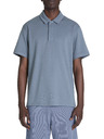 Celio Modré pánske polo tričko Celio Jeterne CoolMax