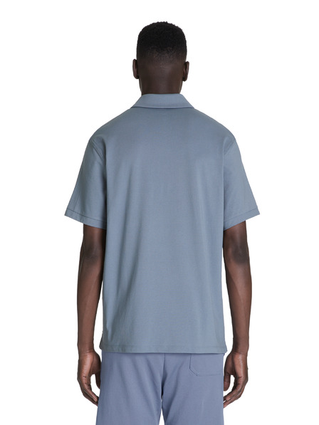 Celio Modré pánske polo tričko Celio Jeterne CoolMax