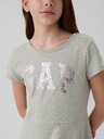 GAP Detské šaty s logom GAP