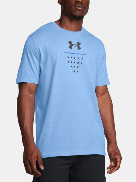 Under Armour Pánske tričko Under Armour UA Bball Net Icon SS