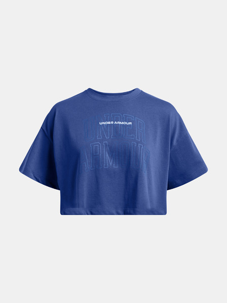Under Armour Dámske tričko Under Armour UA W VARSITY MIX HW SS CROP