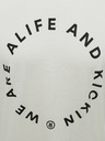 Alife and Kickin Biele pánske tričko Alife and Kickin