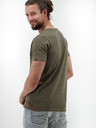 Alife and Kickin Khaki pánske tričko Alife and Kickin