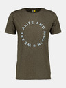 Alife and Kickin Khaki pánske tričko Alife and Kickin