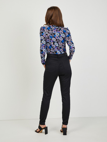 Orsay Čierne skinny fit nohavice ORSAY
