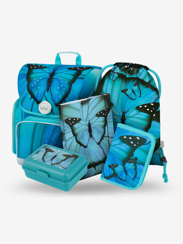 BAAGL  Ergo Butterfly II Školský set