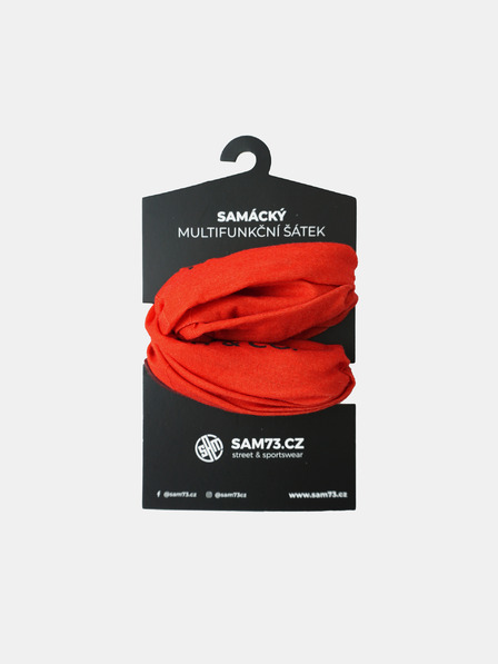 Sam 73 Červená multifunkčná šatka SAM 73