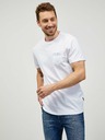 Sam 73 Biele pánske tričko SAM 73 Quarip