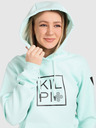 Kilpi Dámska bavlnená mikina s kapucňou Kilpi NIKY-W Mint