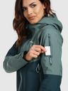 Kilpi Dámska nepremokavá bunda Kilpi MAMBA-W Dark Green