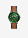Fossil Strieborné pánske hodinky Fossil Blue