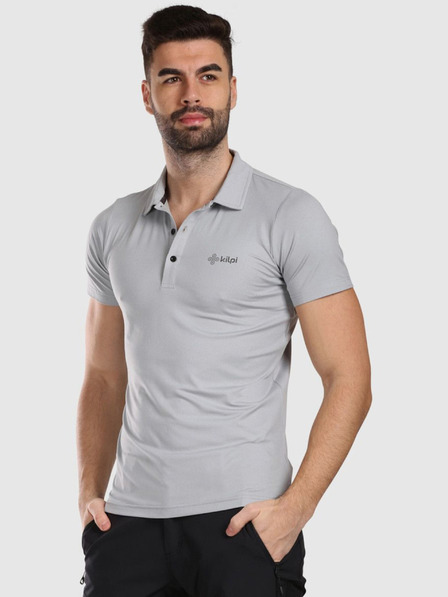 Kilpi Pánska funkčná polokošeľa Kilpi GIVRY-M Light Grey