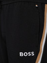 BOSS Čierne pánske tepláky BOSS