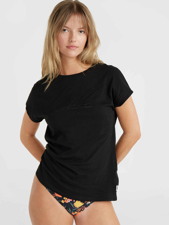 O'Neill Dámske tričko O'Neill ESSENTIALS Black