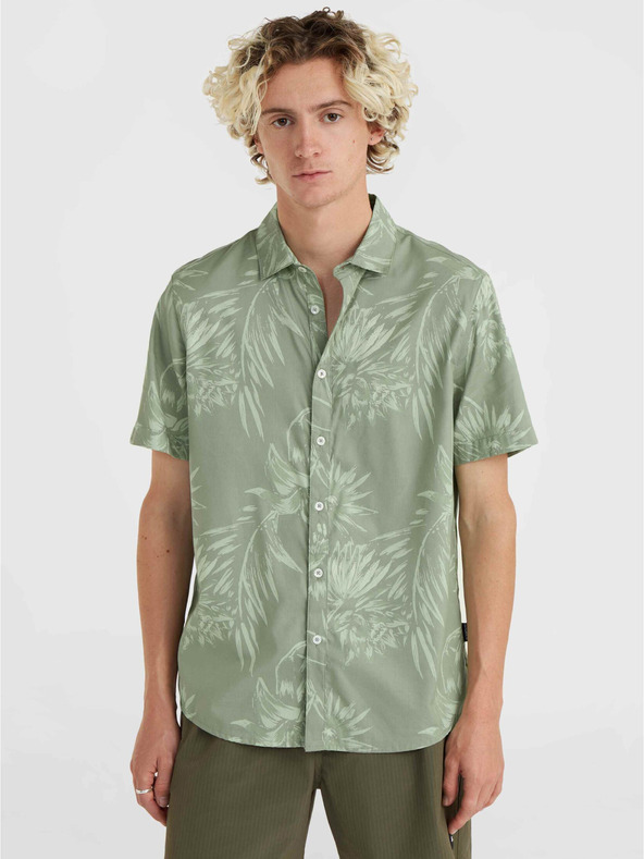 O'Neill O'Neill MATCH FLORAL Pánske tričko Light Green