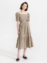 Levi's® Levi's® Bailey Brown Dámske midi šaty