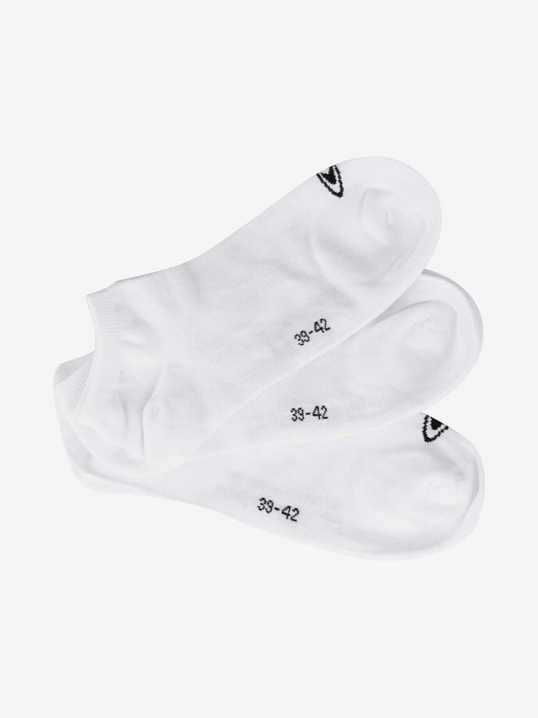 O'Neill Sada troch párov unisex ponožiek bielej farby O'Neill Sneaker