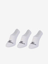 O'Neill Sada troch párov unisex ponožiek v bielej farbe O'Neill FOOTIE 3PK